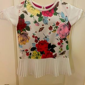 Ted Baker Girls Floral Top